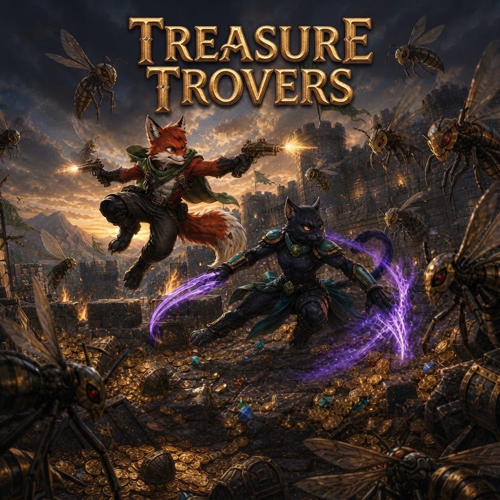 Image: Remake this Treasure Trovers key art as a native P