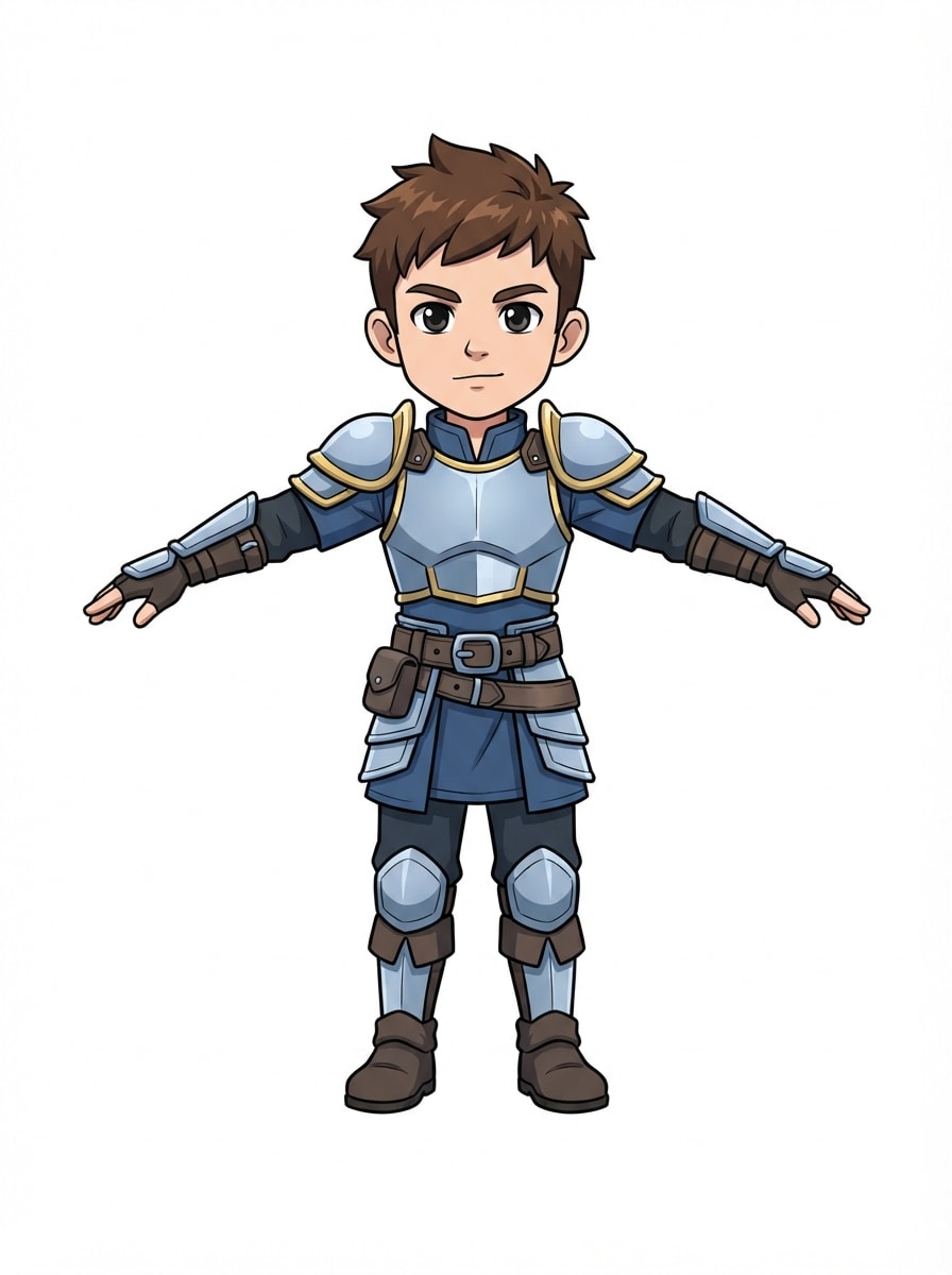 Rising Souls Chibi Hero Reference