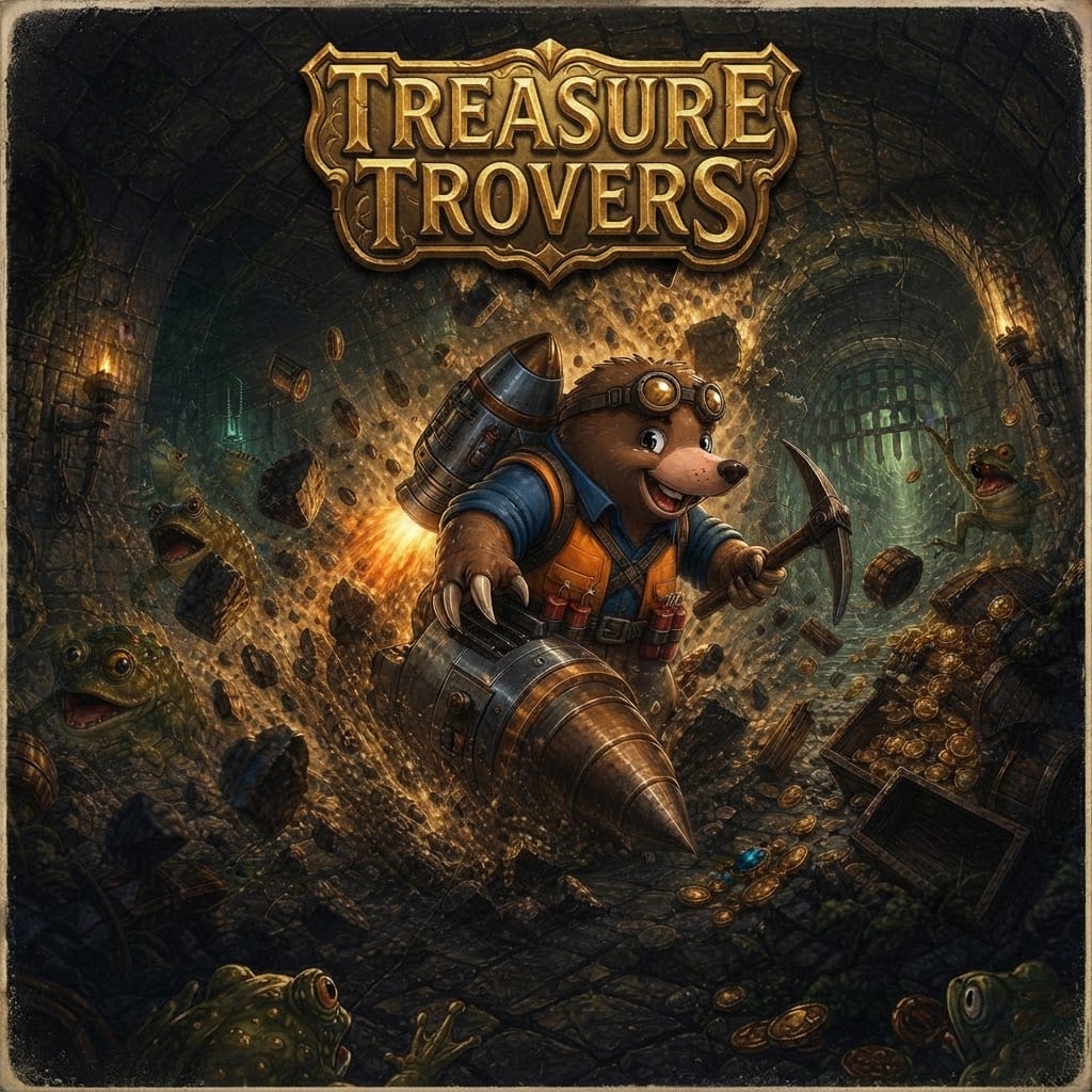 Image: Remake this Treasure Trovers key art as SQUARE shi