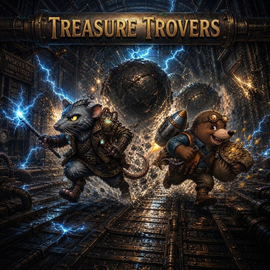 Image: Remake this Treasure Trovers key art as SQUARE shi