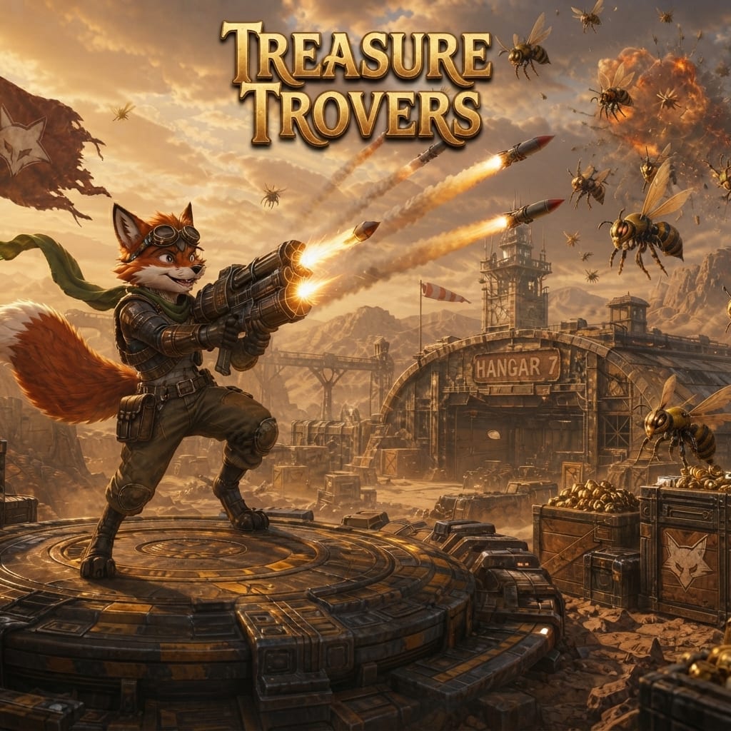 Image: Remake this Treasure Trovers key art as SQUARE shi