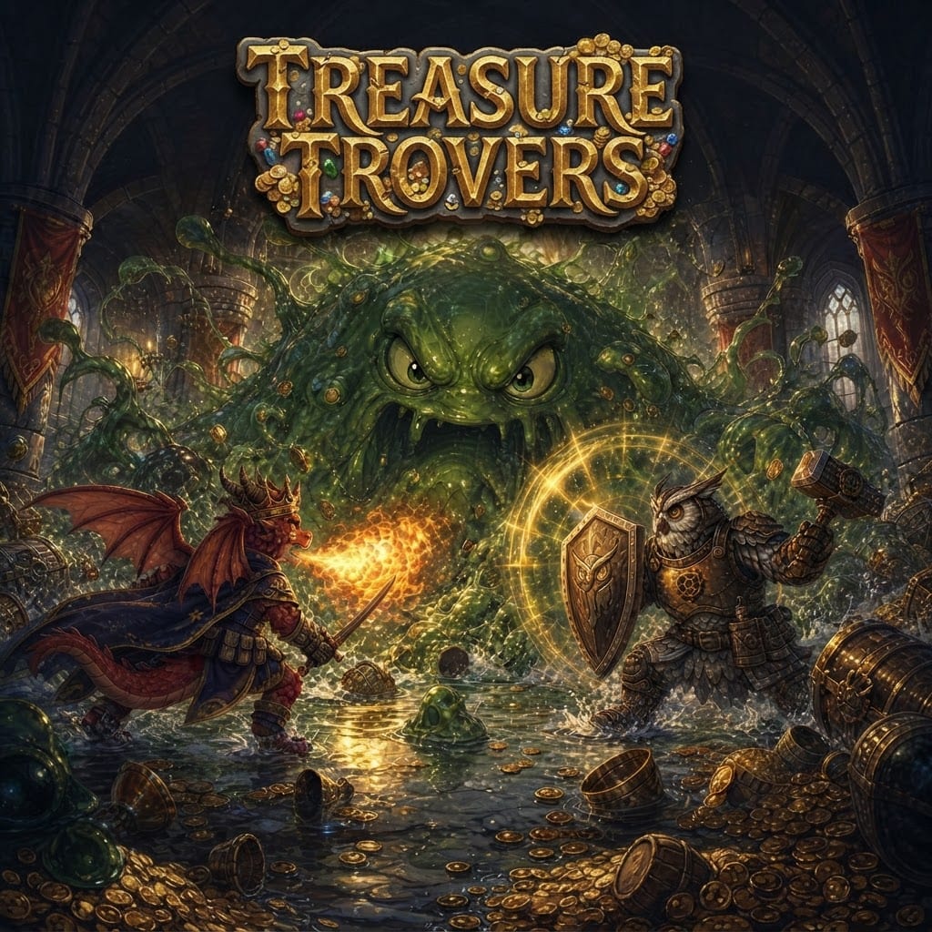 Image: Remake this Treasure Trovers key art as SQUARE shi