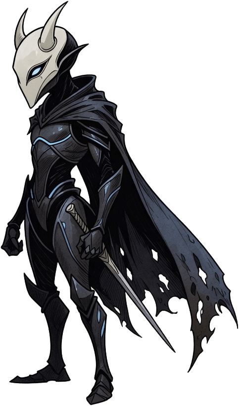 Masked Knight Idle Reference