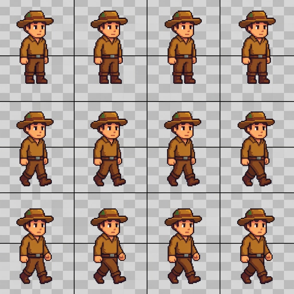 Aurelium Player Spritesheet