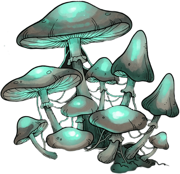 Luminescent Fungus Accent