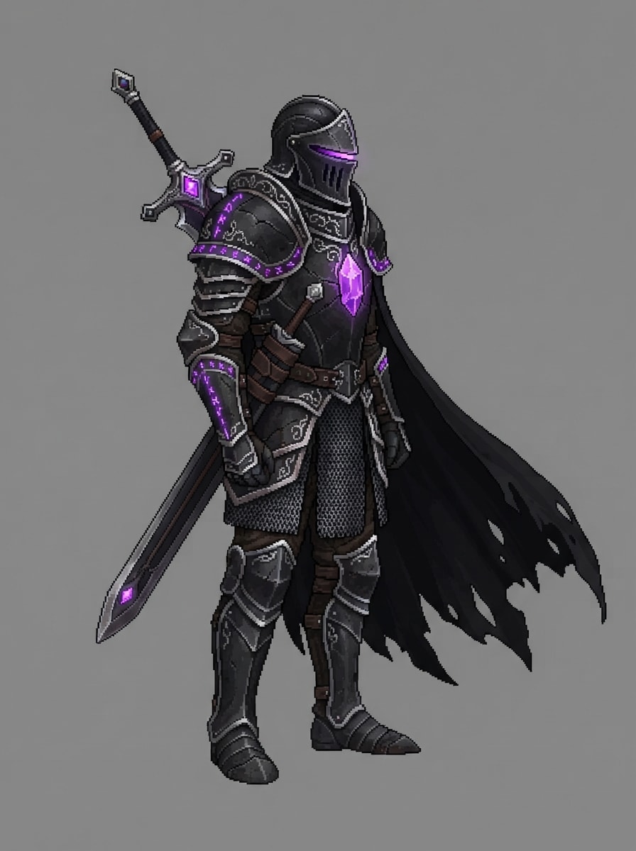 Dark Knight Reference - Side View