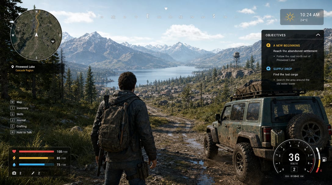 Metro Open World HUD