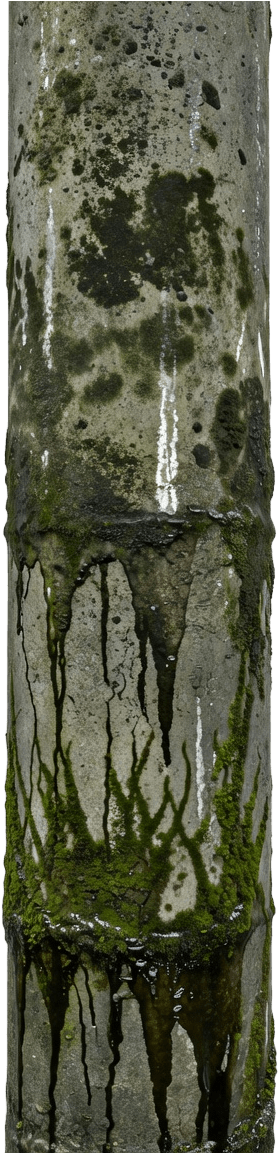 Sewer Pipe - Mold Moss Decay (2 / 4)