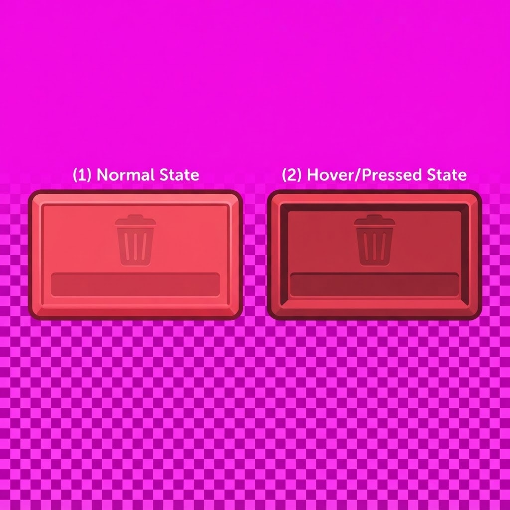 Image: Prominent "demolish" action button for a managemen
