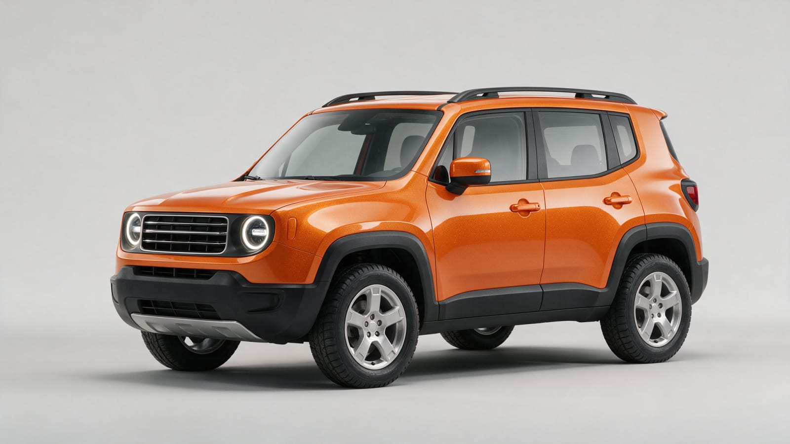 Crossover SUV Variation 4 - Boxy Upright