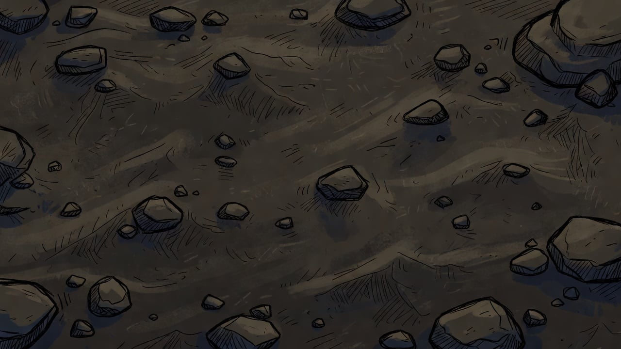 Seabed Floor - Rough Hand-Drawn
