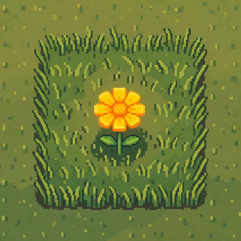 Grass Flower Tile