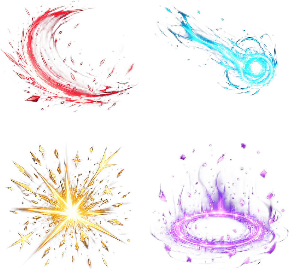 Auto Battler Skill VFX Sprite Sheet