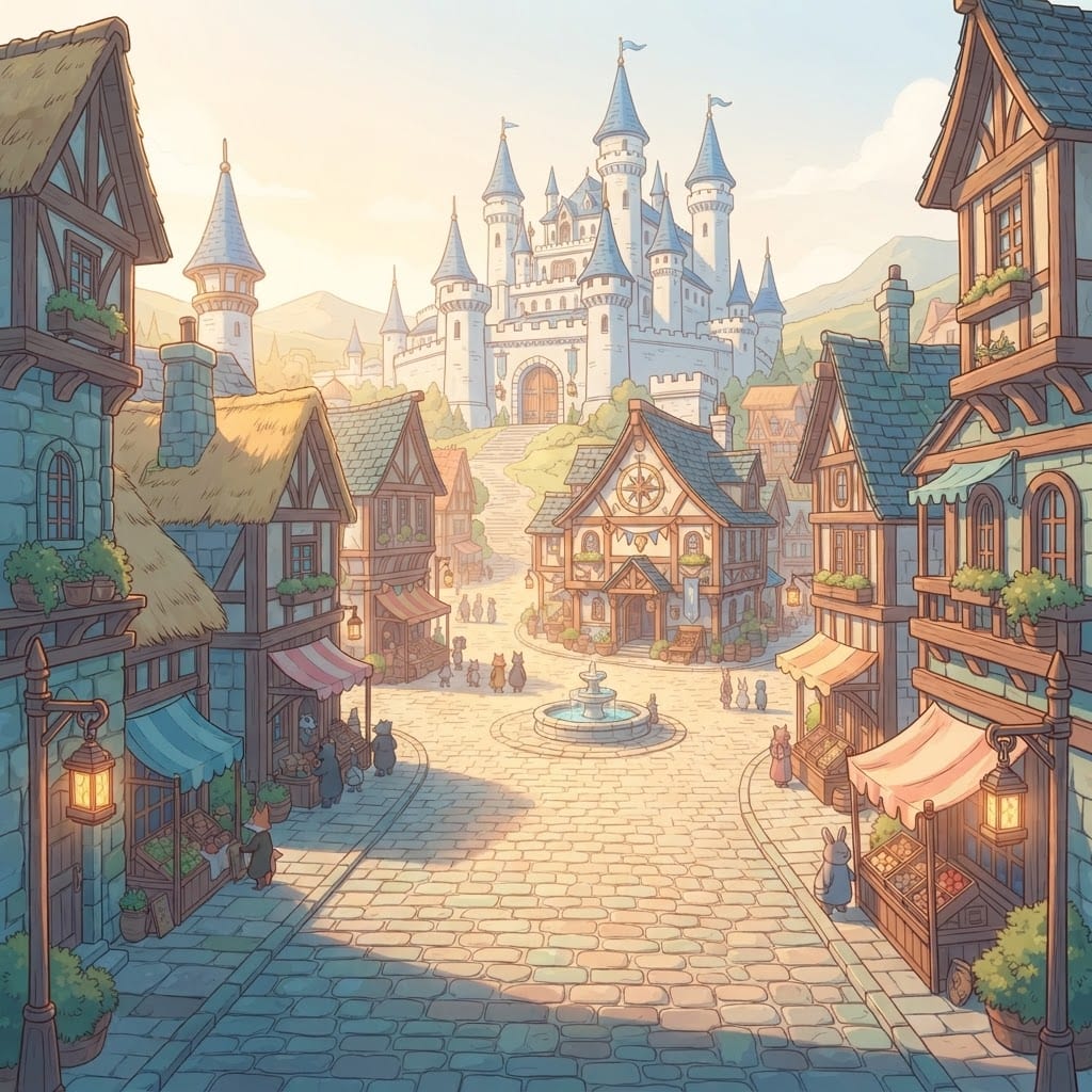 Image: Treasure Trovers Hub background ONLY, full bleed 1