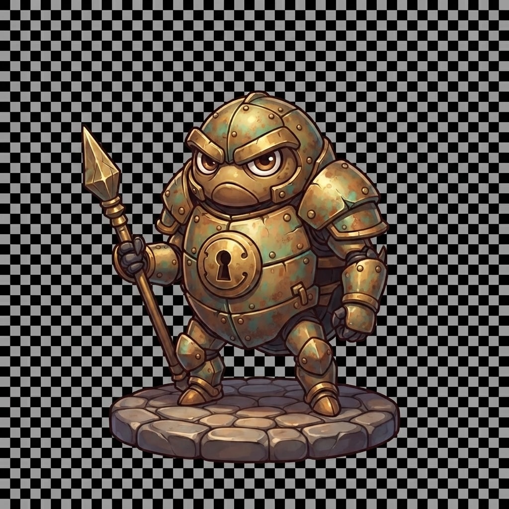 Image: Treasure Trovers hallway enemy portrait: Vault Gua