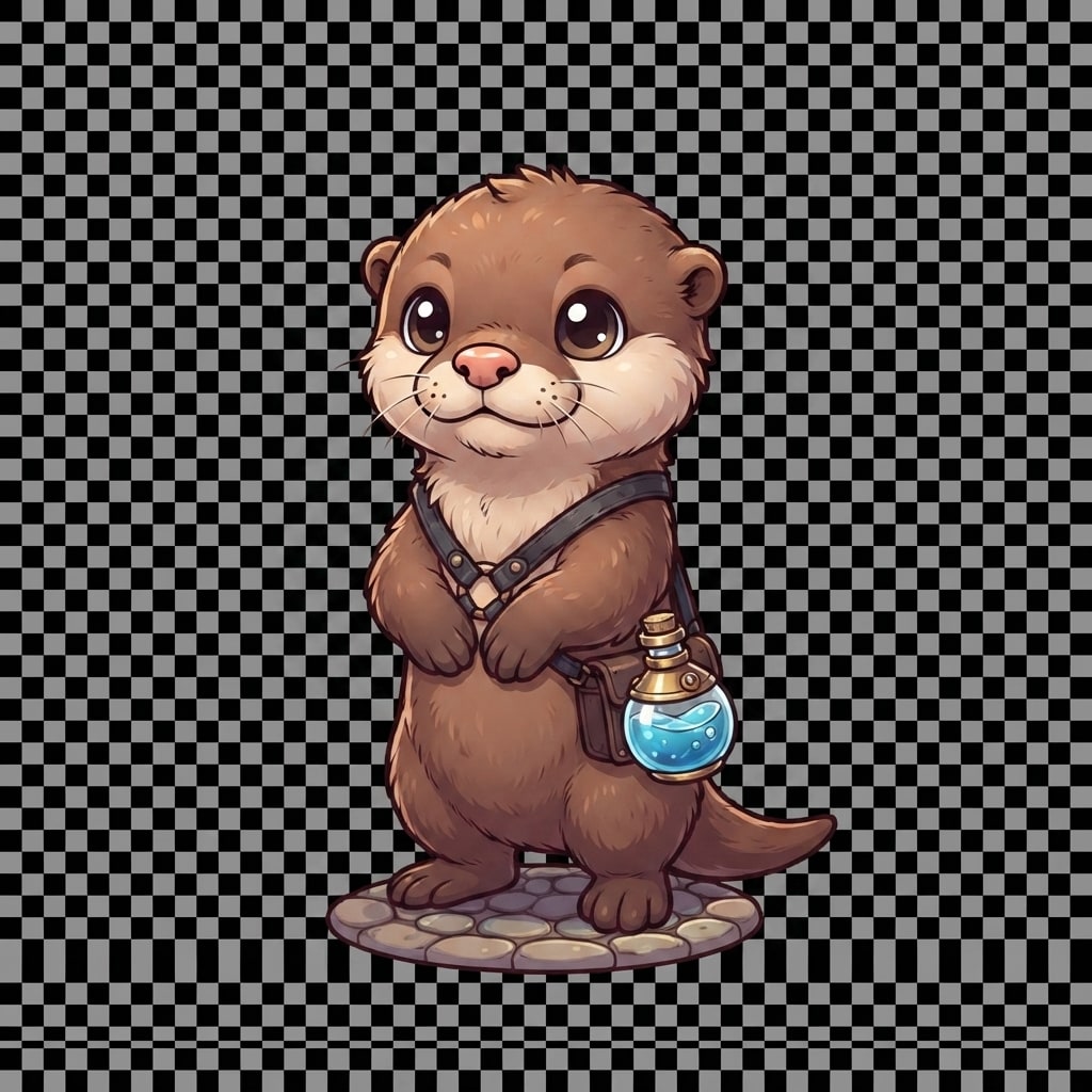 Image: Treasure Trovers pet portrait: Splash Pup — tiny c