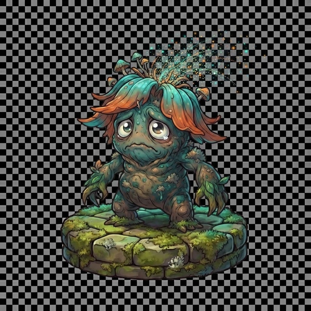 Image: Treasure Trovers Act2 enemy: Rot Bloom — bipedal f