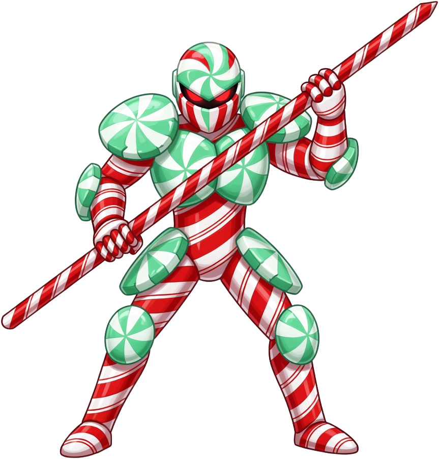 Sweet Candy - Candy Cane Knight