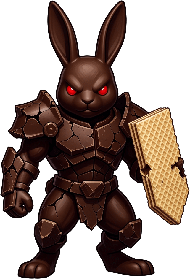 Sweet Candy - Chocolate Bunny Guard