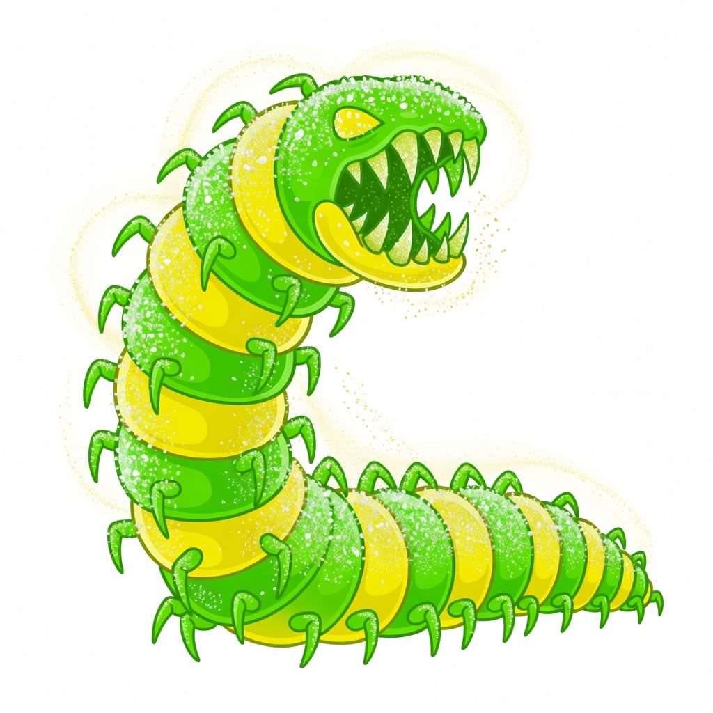 Sweet Candy - Sour Worm