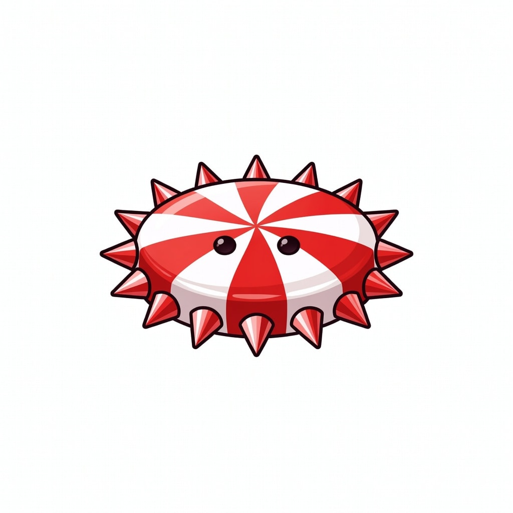 Sweet Candy - Peppermint Flying Disk