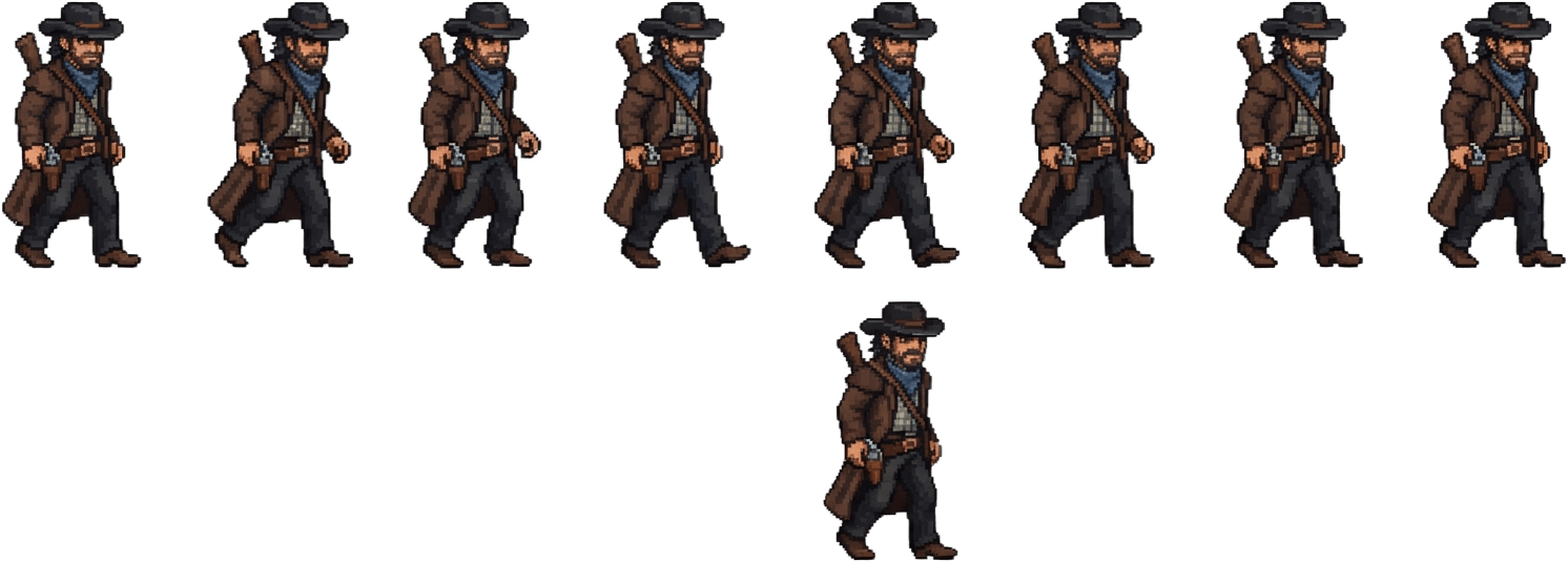 Kaldur IdleWalk Spritesheet