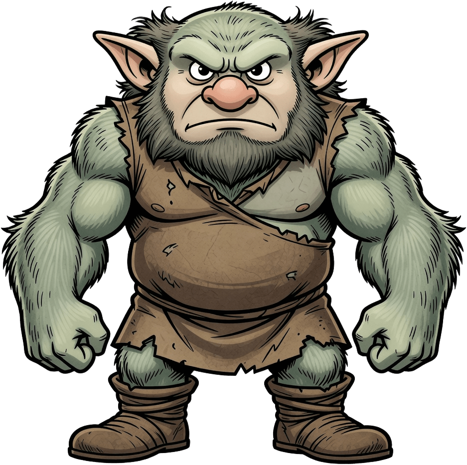 Pow - Strong Dwarf Troll