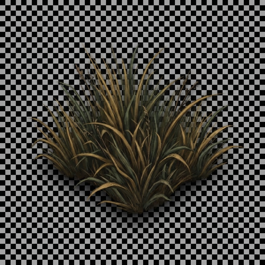 A Tuft Of Tall Illustration