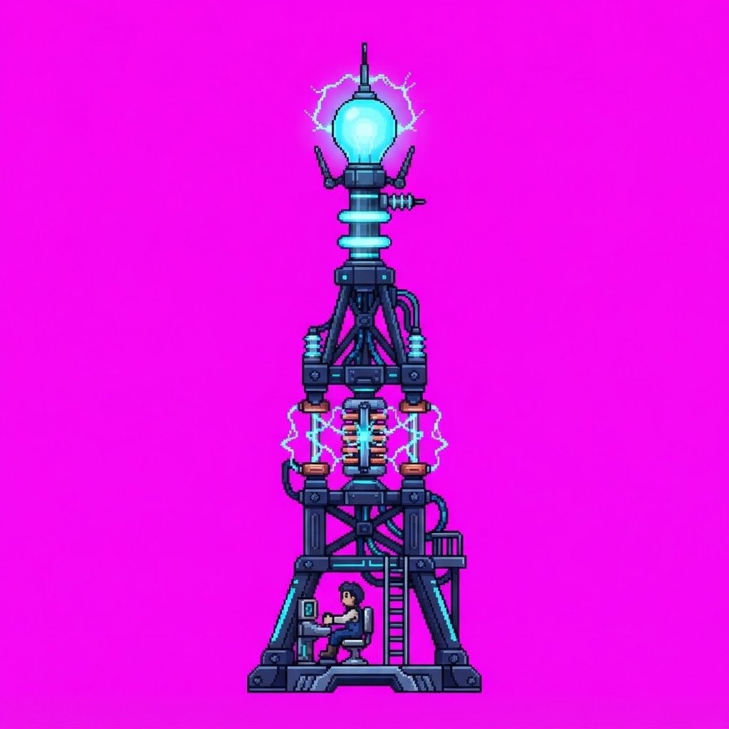 Image: Single game prop sprite only: Volt antenna — Volt