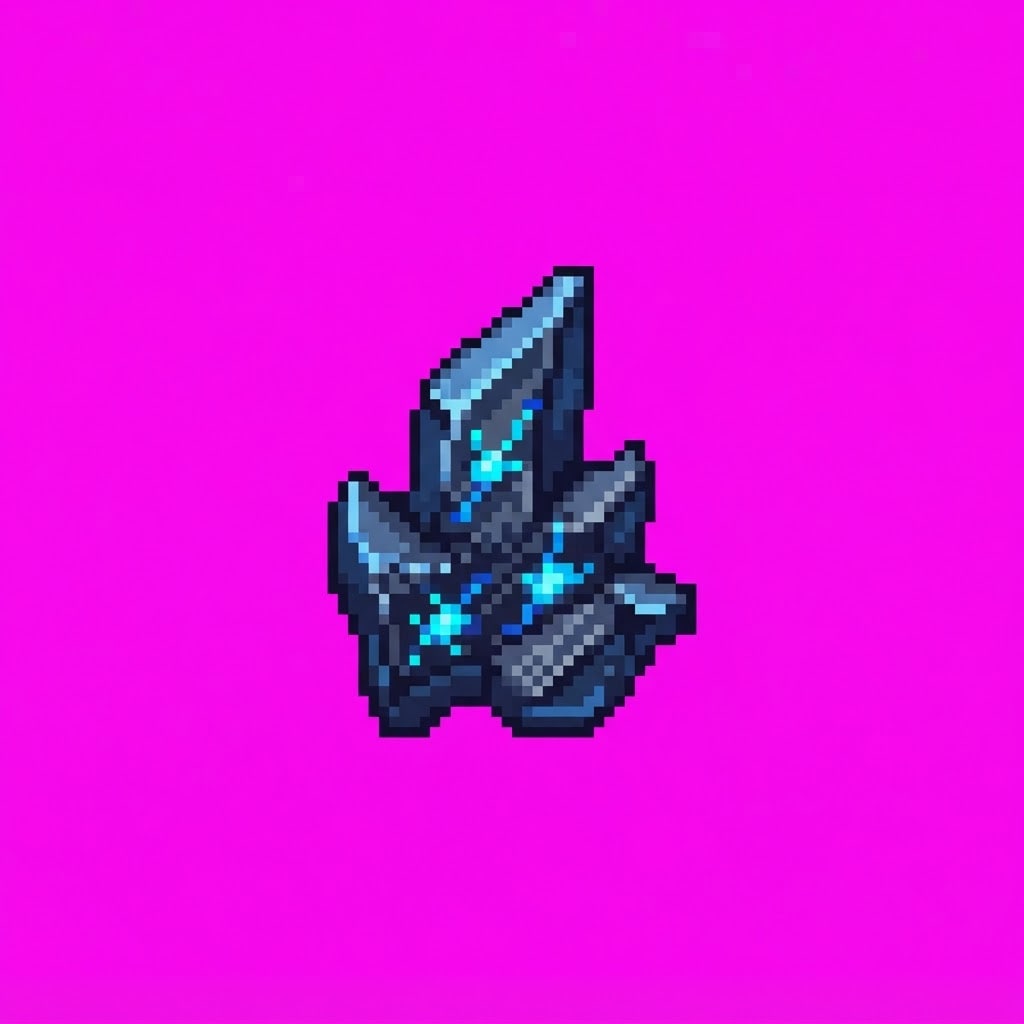 Image: Single game prop sprite only: Volt grit B — Volt Y