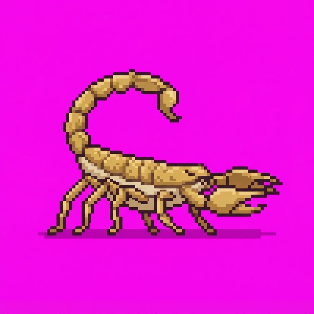 Image: Single idle enemy skin sprite for scorp family: sa