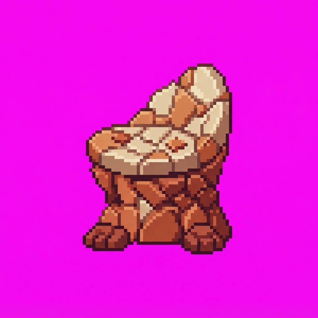 Image: Single 2D game floor prop Mosaic Expanse universal