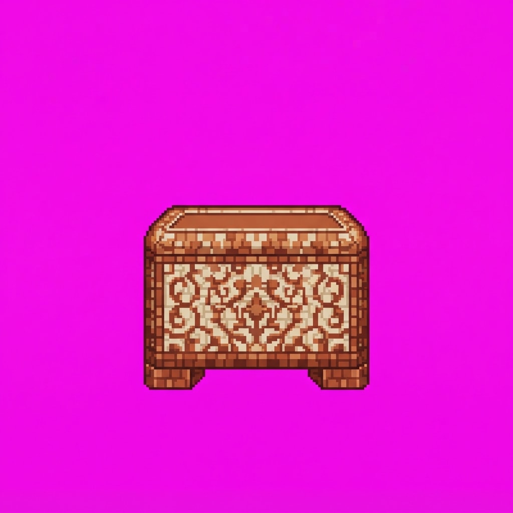 Image: Single 2D game floor prop Mosaic Expanse universal