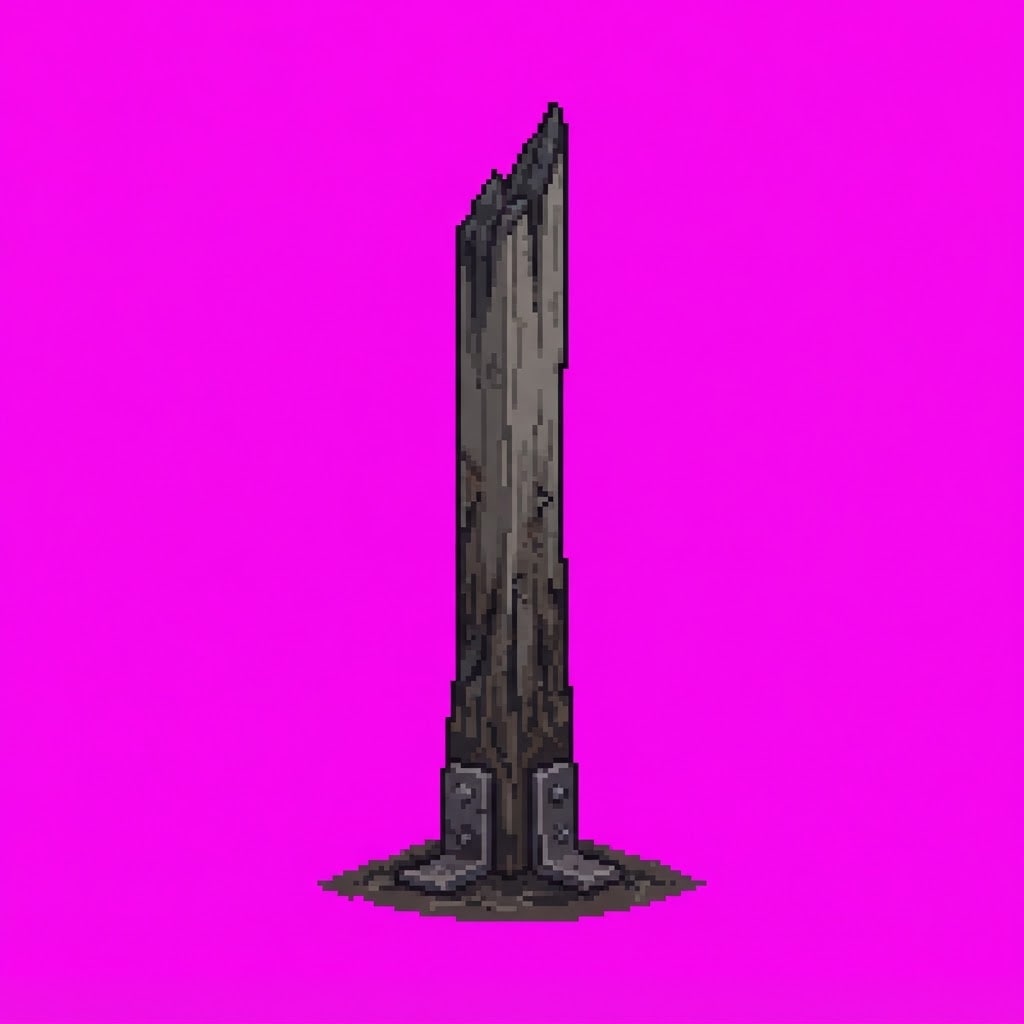 Image: Single 2D game floor prop Ashen March universal. P