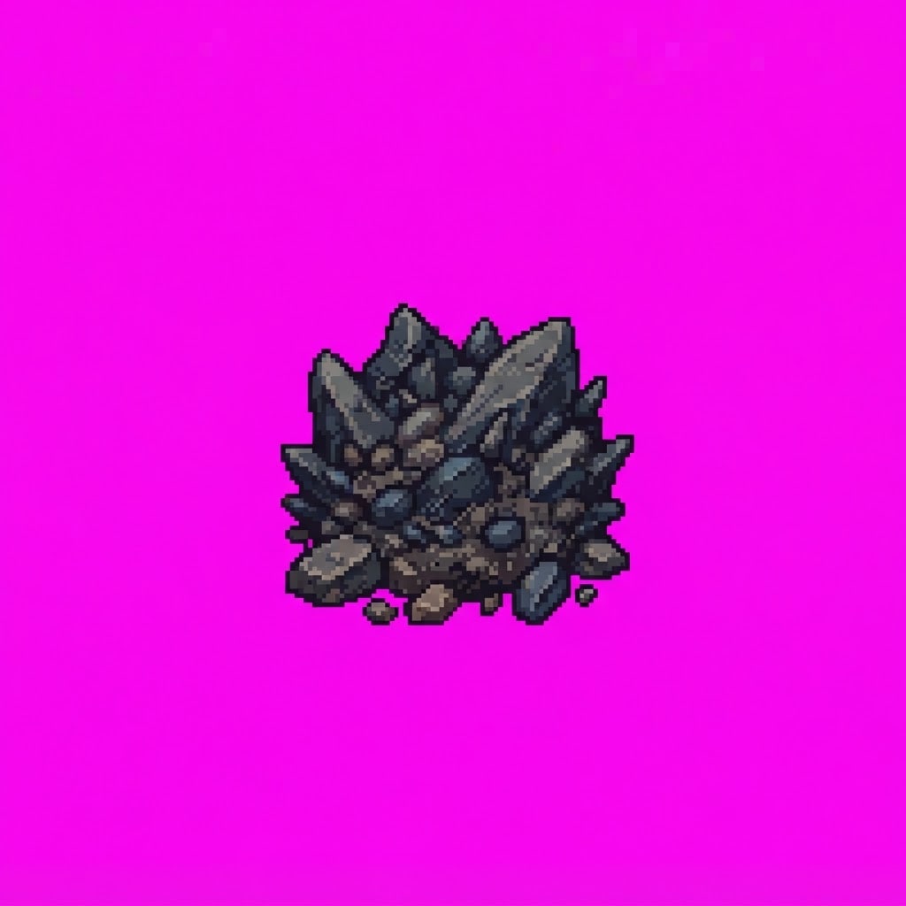 Image: Single 2D game floor prop Ridge Line universal. Pa