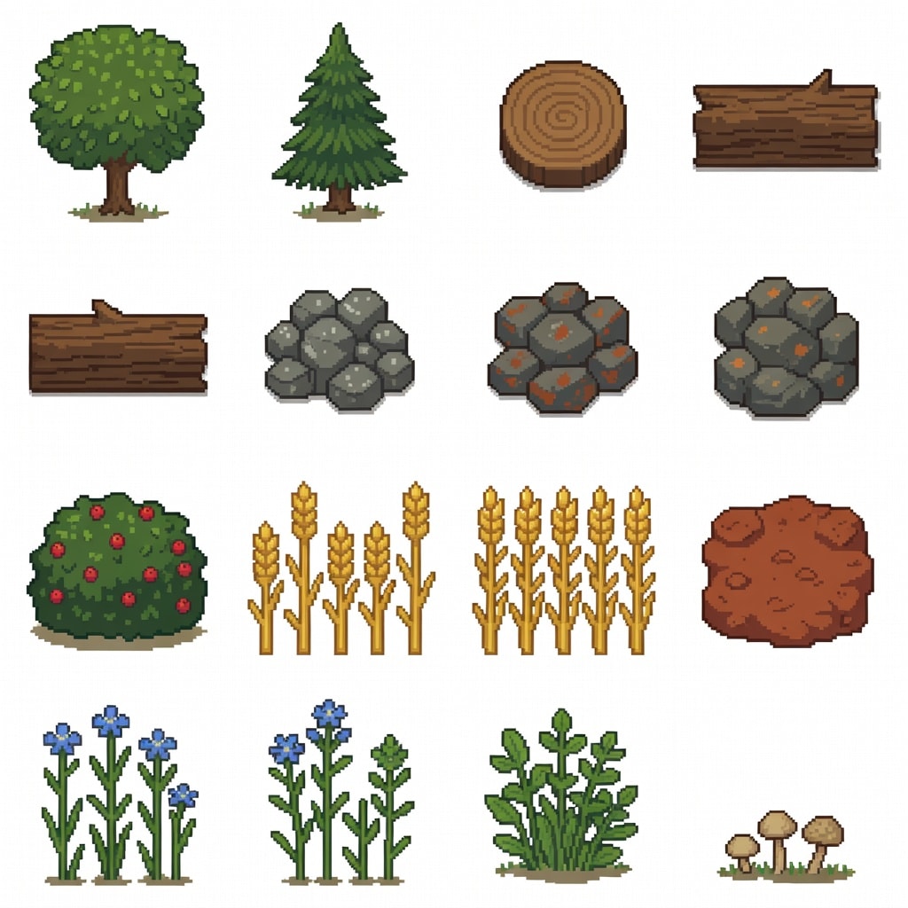 Medieval Nature Resources Sheet