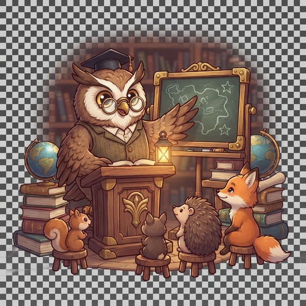 Image: Event illustration on transparent background ONLY
