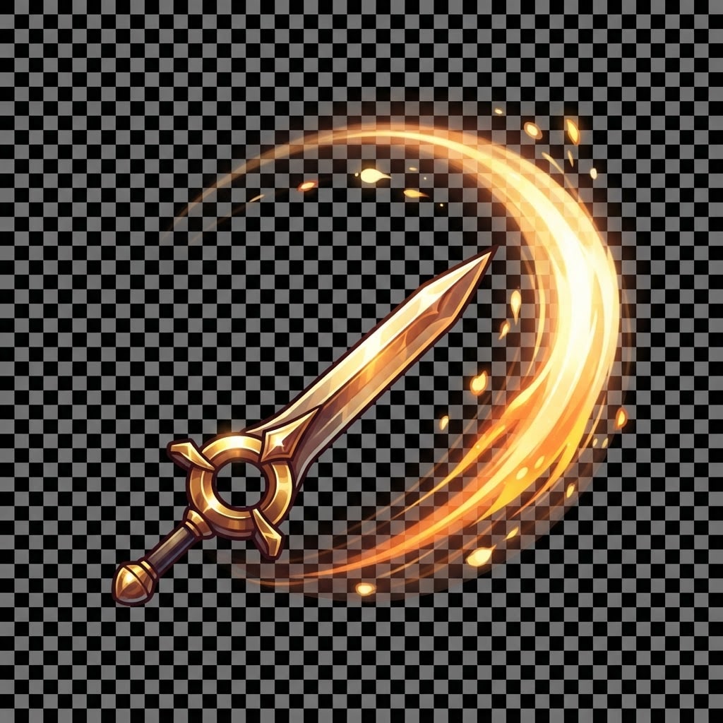 Image: Card art on transparent background ONLY no checker