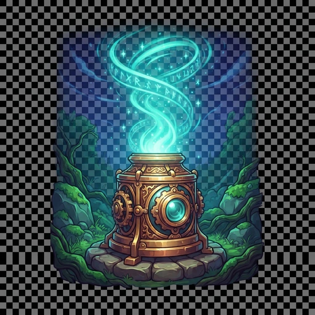 Image: Card art on transparent background ONLY no checker