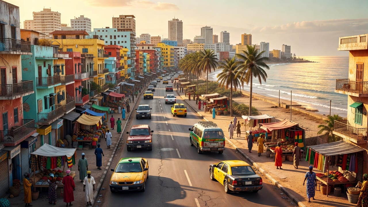 Dakar Legends - Dakar Coastal City Environment