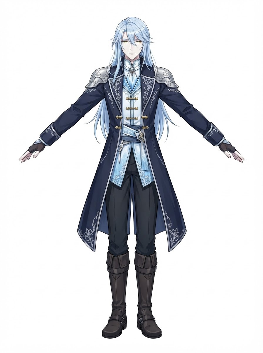 Anime Fantasy Sovereign - T-Pose Reference