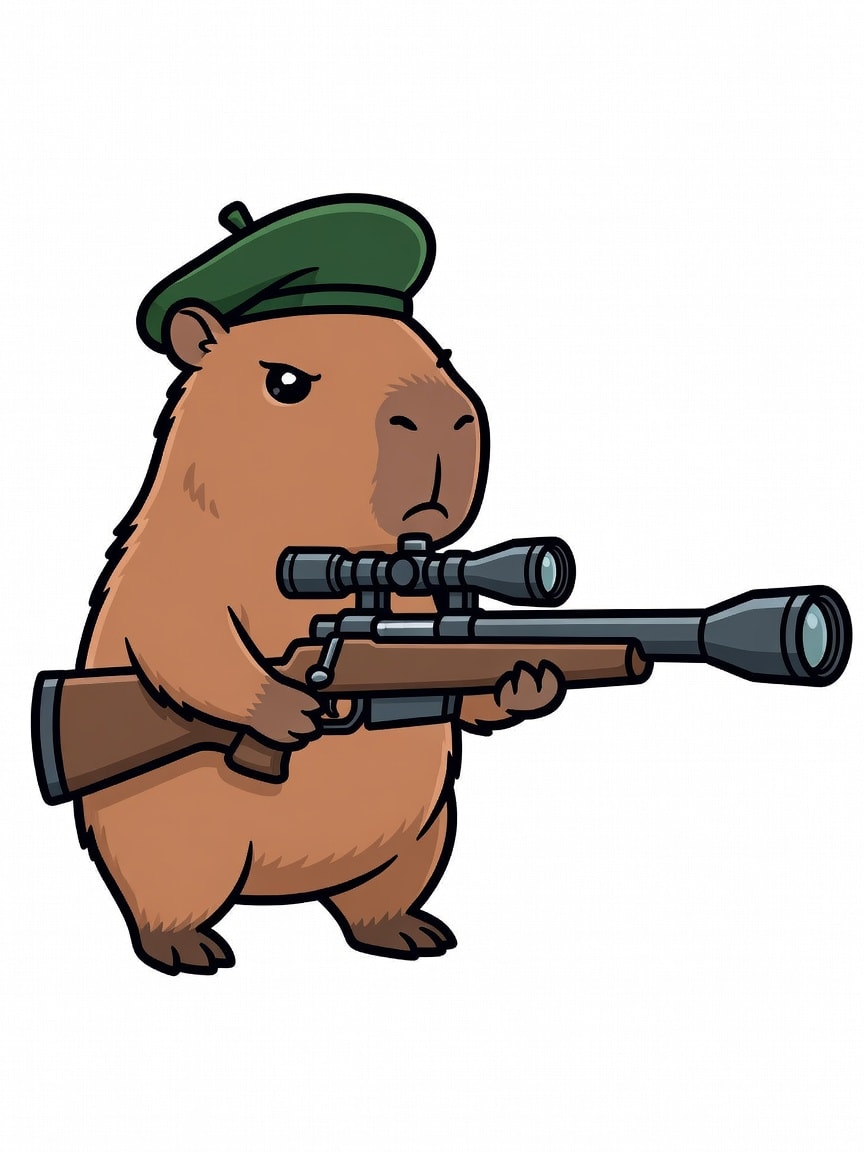 Capybara Sniper (2 / 2)