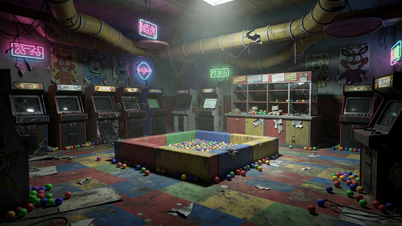 Abandoned 90s Fun Center