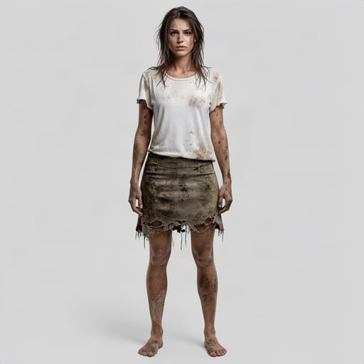 Change Only The Skirt Illustration