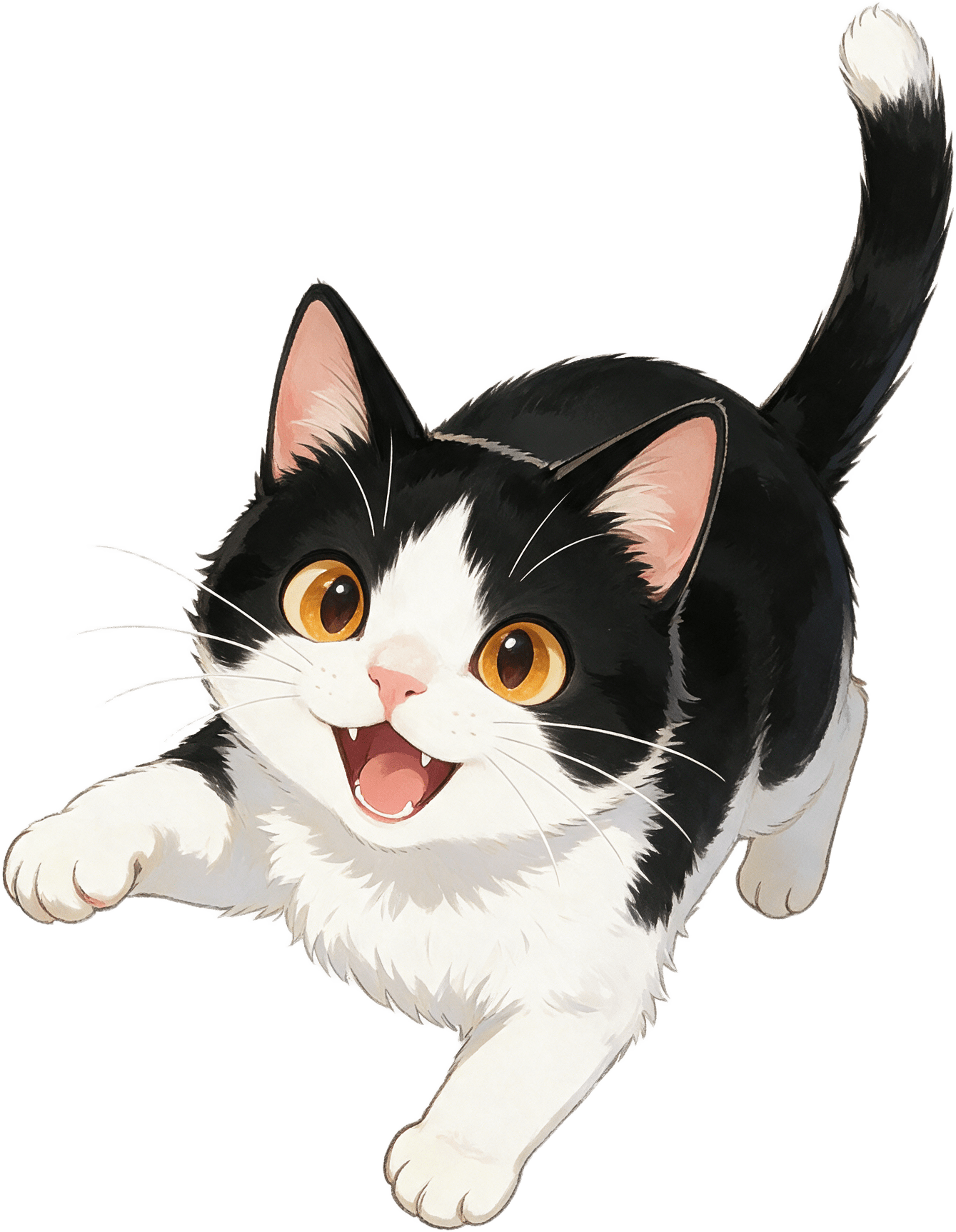 Latte - Tuxedo Cat