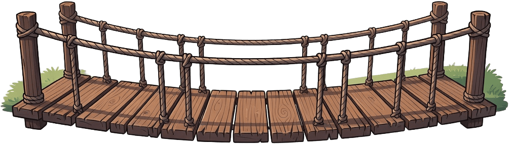 Wooden Bridge Piece (4 / 4)