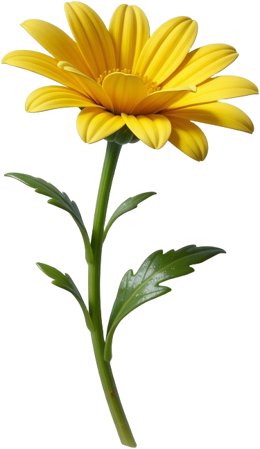 Yellow Meadow Flower Prop
