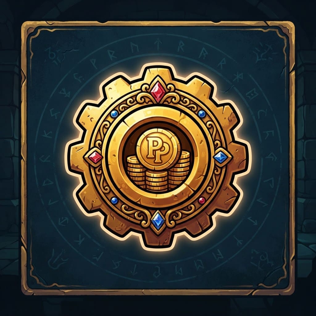 Image: Game UI Codex icon, square 512x512, illustrated re