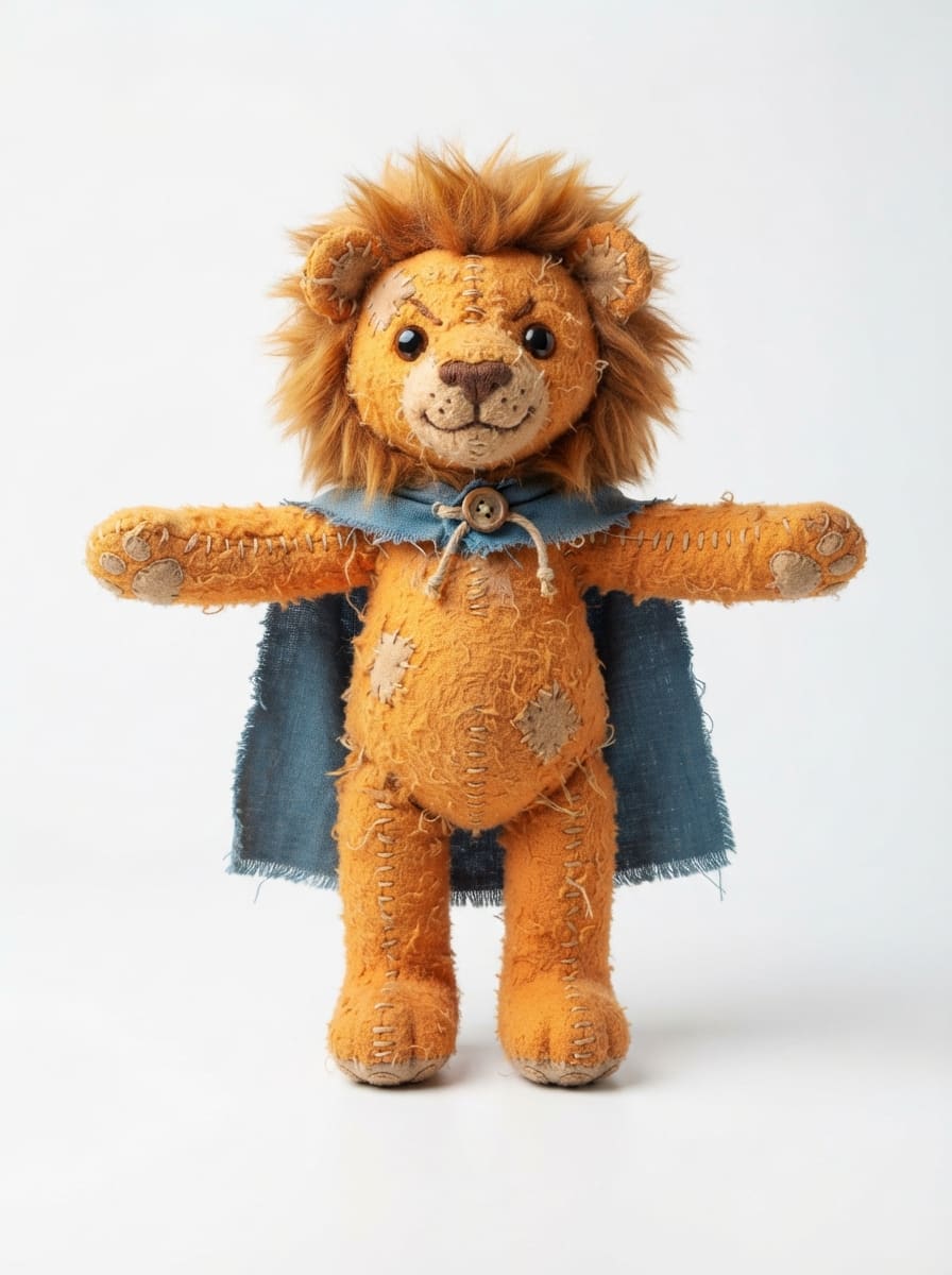 Leon Plush Warrior T-Pose Reference