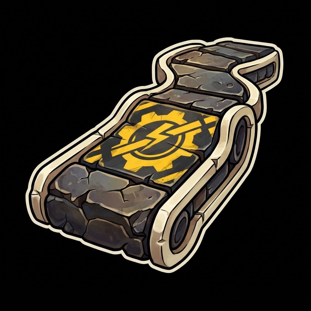 Image: Treasure Trovers Codex Style B prop icon PURE BLAC